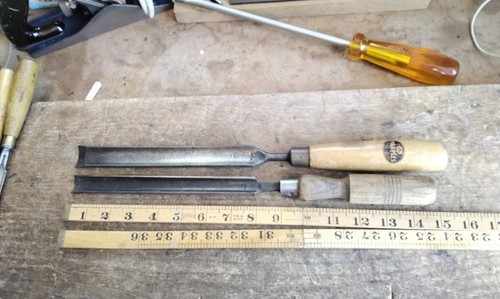 Marples paring gouges 4 - x,
