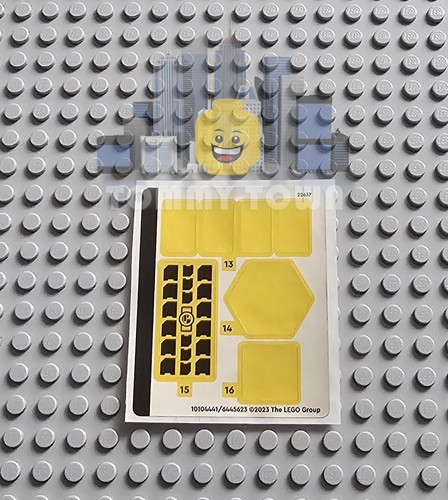 Lego technic sticker sheet - sticker, 2