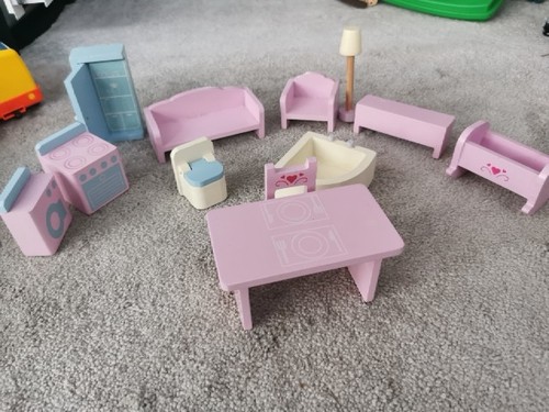 Dollhouse wooden furniture - dollhouse,