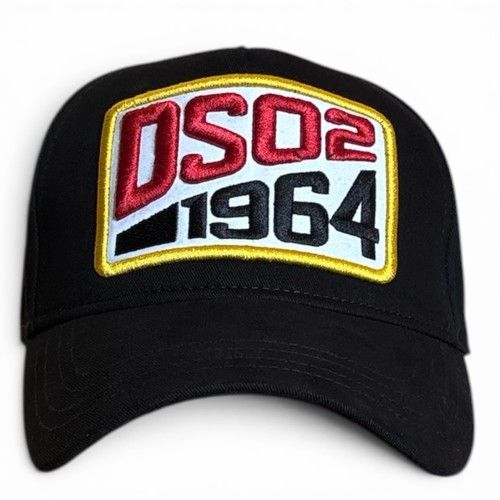 Dsquared2 black baseball cap - black,