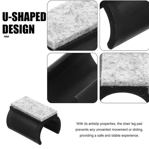 Felt shape chair leg - 20, u