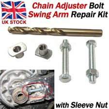 Chain Adjuster Bolt Repair Kit For Honda Kawasaki Suzuki Yamaha Swing Arm Buddy