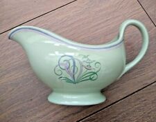 Vintage 1930s Spode Flemish Green 1pt 250ml Sauce Gravy Boat Moondrop