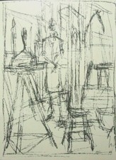 GIACOMETTI original lithograph