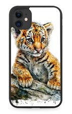 Baby tiger cub rubber - cub, phone