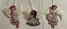 Vintage Dona Gelsinger 'Heaven's Little Angels' Ltd Edition Ornaments - Three