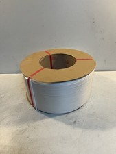 5000m meters of 6mm White MS6 machine strapping parcel pallet banding packaging