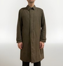 Harry Brown Tweed Rain Coat Mens Medium