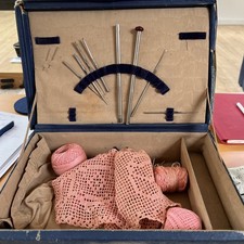 Vintage Abel Morrall’s CROCHET Needles – Mixed Types Made in England, in box 