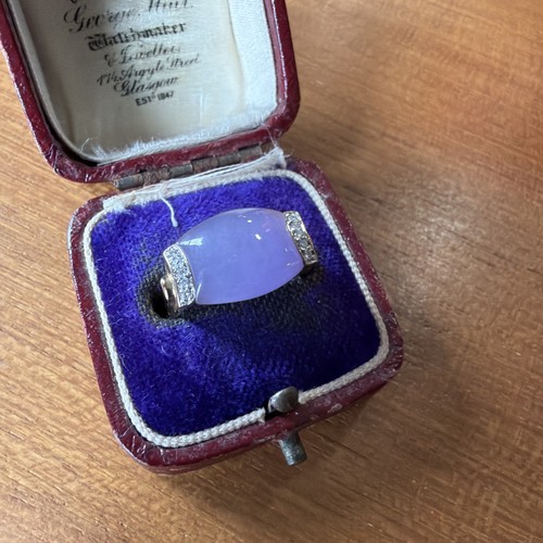 9ct gold purple - gold, lavender