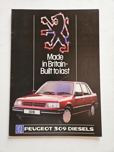 Peugeot 309 diesel pages - 16,