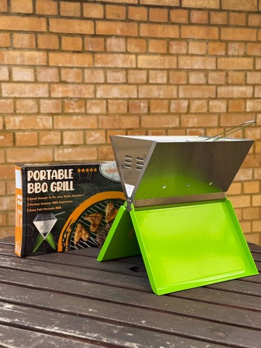 Portable folding charcoal bbq - folding,