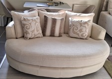 DFS Three-Seater Cuddler Sofa