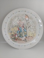 Peter Rabbit Plate The Wedgewood World Of Peter Rabbit Peter Ate Some Radish