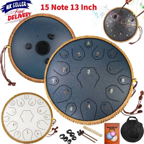 Steel tongue drum notes - steel,