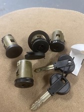 4x DOOR LOCK BARREL SET FOR