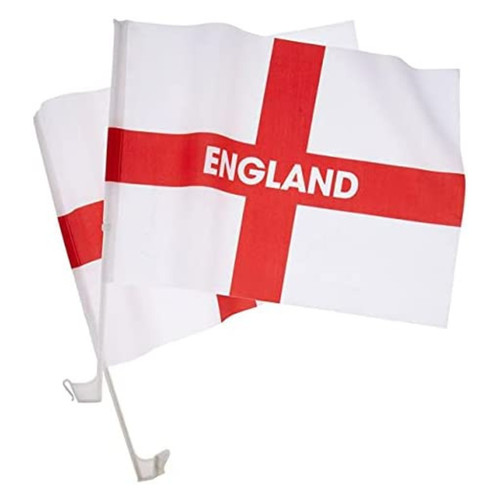 England car window flags - england,