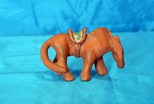 Antique Chinese Terracotta  animal Figure. horse. sancai glaze. grave offering.