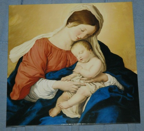 Sassoferrato madonna and - sassoferrato,