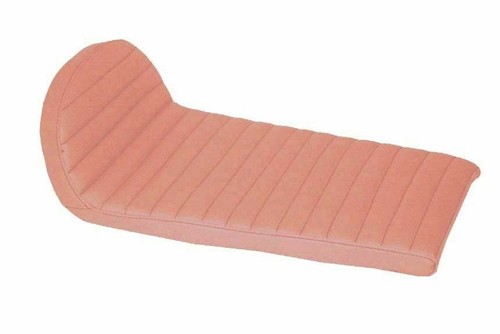 Seat light orange color faux - seat,