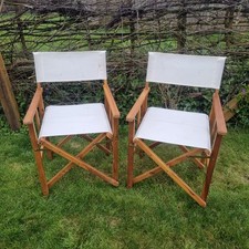 Directors Chairs Wooden Garden