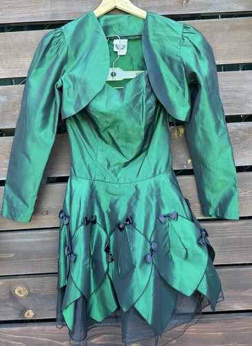 Vtg usa 80s - usa, taffeta