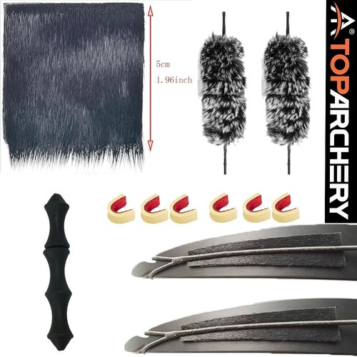 Recurve bow string silencers - bow,