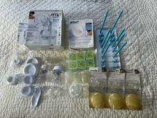Bundle ofBrand New Never Used Mum's Need For New Born Baby Avent Breast Pump Etc