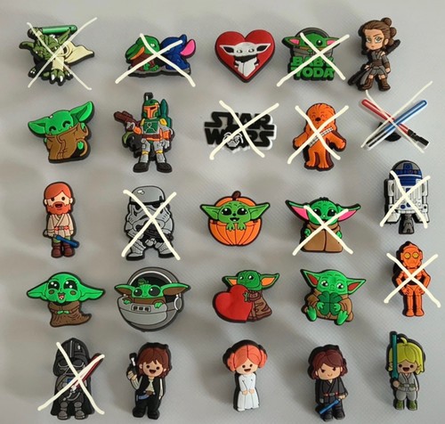 Star wars jibbitz - star,