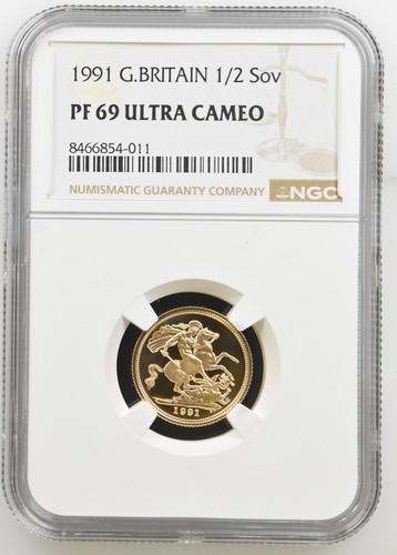 1991 great britain gold 2 - 1991, 1/2