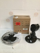 Signature Portable 9 Inch Oscillating Desk Fan BLACK