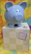 Vtg Retro Blue Cherished