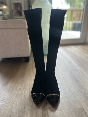 Stuart weitzman black - stuart, suede