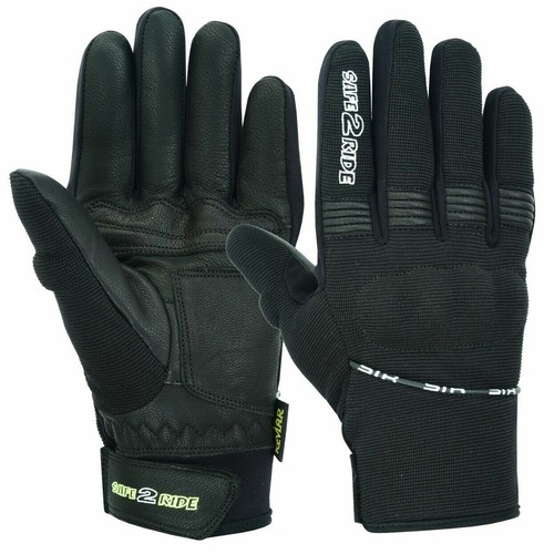 Motorcycle gloves leather - motorcycle, a.
