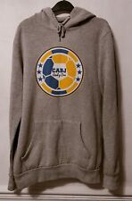 BOCA JUNIORS FOOTBALL CLUB GREY HOODED SWEATSHIRT HOODIE LOST SOLES CABJ BJ L AG