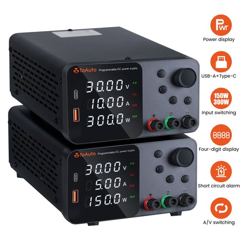30v power supply - power, 5a/10a