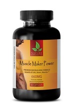 MUSCLE MAKER POWER - male testosterone booster - 1 Bottle