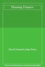 Housing Finance,David Garnett
