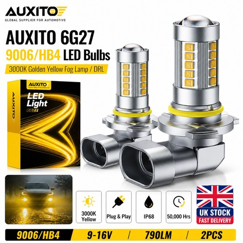 Auxito 3000k yellow - yellow, 9006
