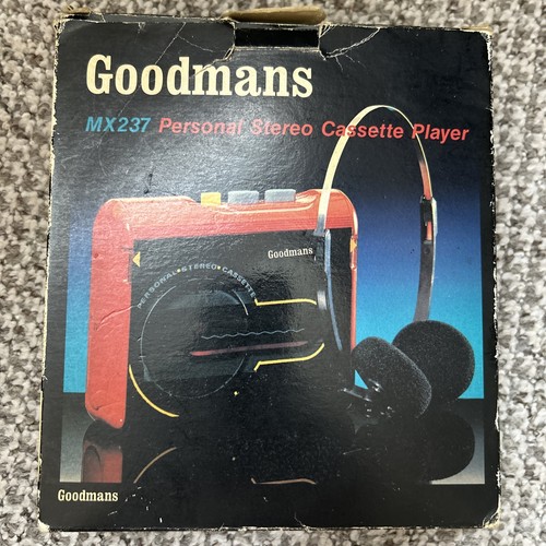 Goodmans mx237 personal stereo - goodmans,