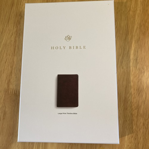 Esv large print - large, thinline