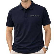 HUGO BOSS x Porsche Black Polo