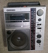 Radio Cassette Player Sanyo
