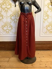 Vintage Pure Linen Button