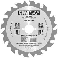 CMT 190mm 30B 12T Ripping