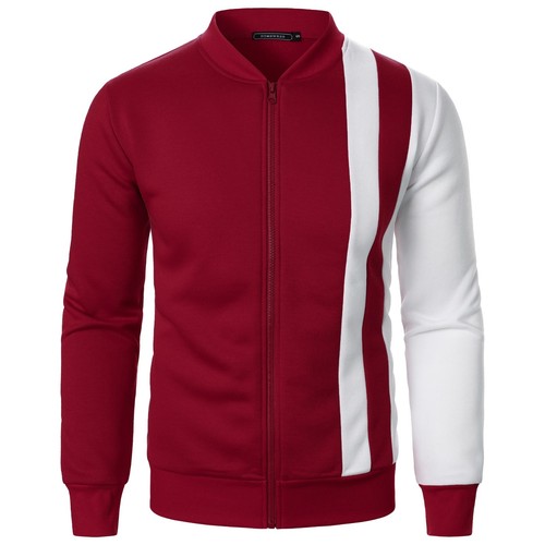Men casual zip up jacket - men's,