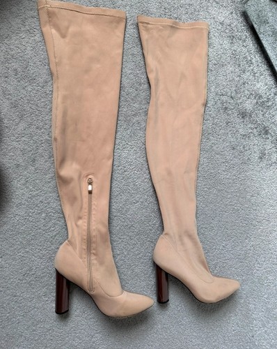 Ladies cream knee - cream, 4"
