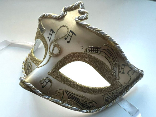 Gold venetian style masquerade - venetian,