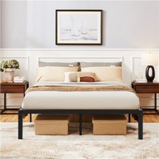 Metal Platform Bed Frame with