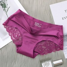 Silk Satin Silky Women Briefs